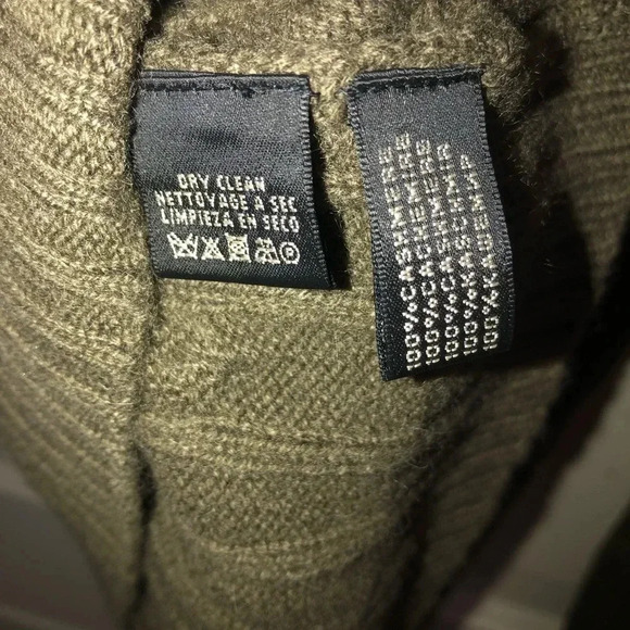 Ralph Lauren Black Label Cashmere Cable Knit Long Sleeve Sweater Size Large - Picture 4 of 7